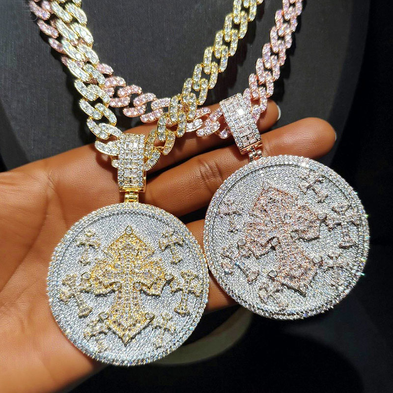 Kalung Rantai Cuban Link Salib - Cuban Link Chain 12Mm ulasan dan harga