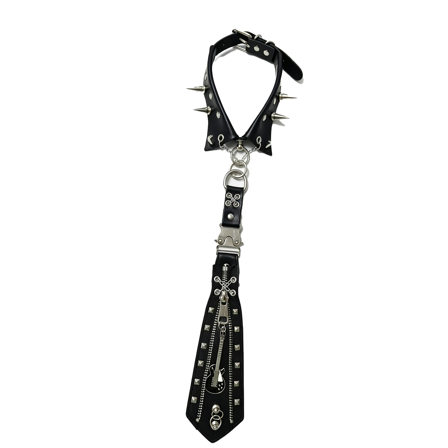 Kalung Choker Berduri Gaya Got - Goth Punk Spike Choker ulasan dan harga