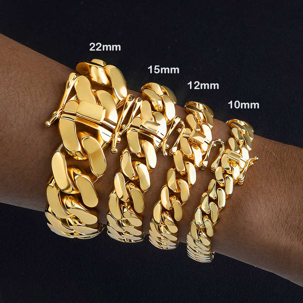 Grosir Rantai Kuningan Miami C - Cuban Link Chain 12Mm ulasan dan harga