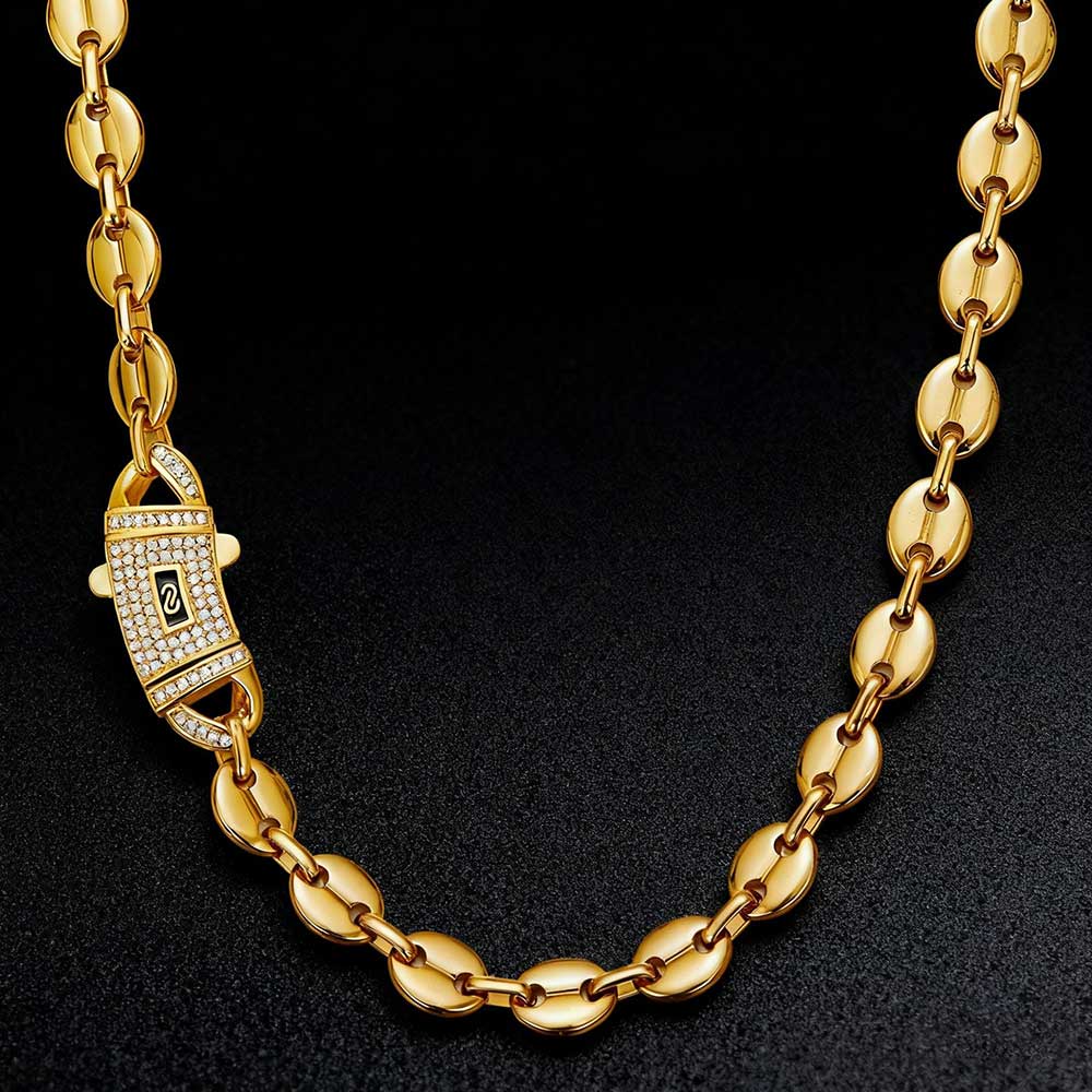 HHIOK Perhiasan Hip Hop 8Mm/10 - Cuban Link Chain 12Mm ulasan dan harga