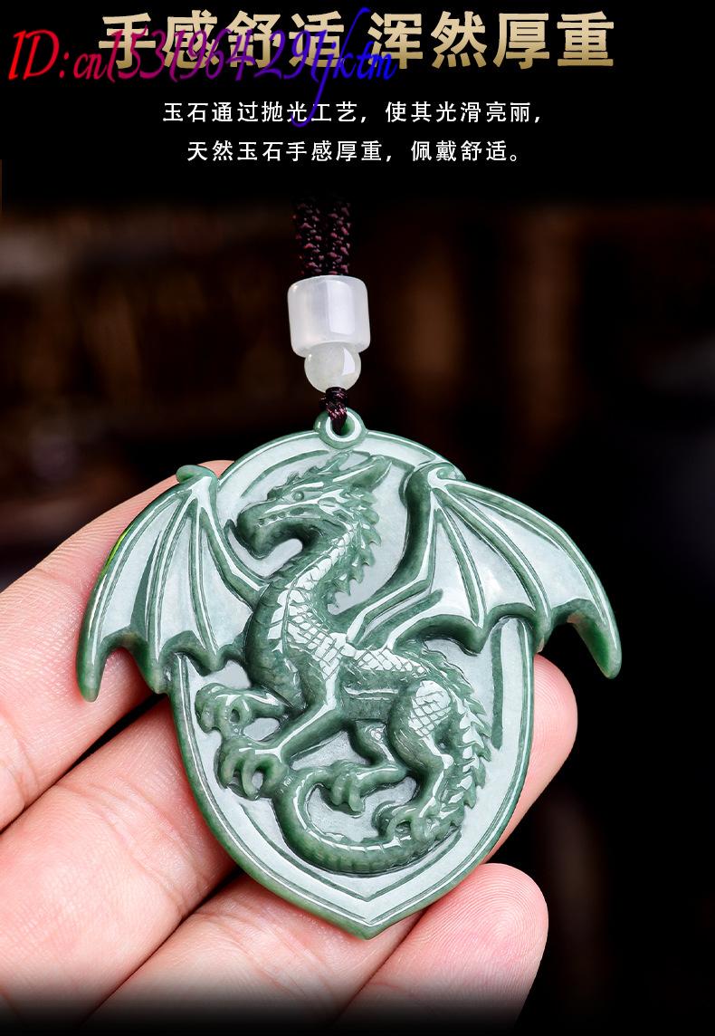 Kalung Liontin Naga Giok Burma - Necklaces ulasan dan harga