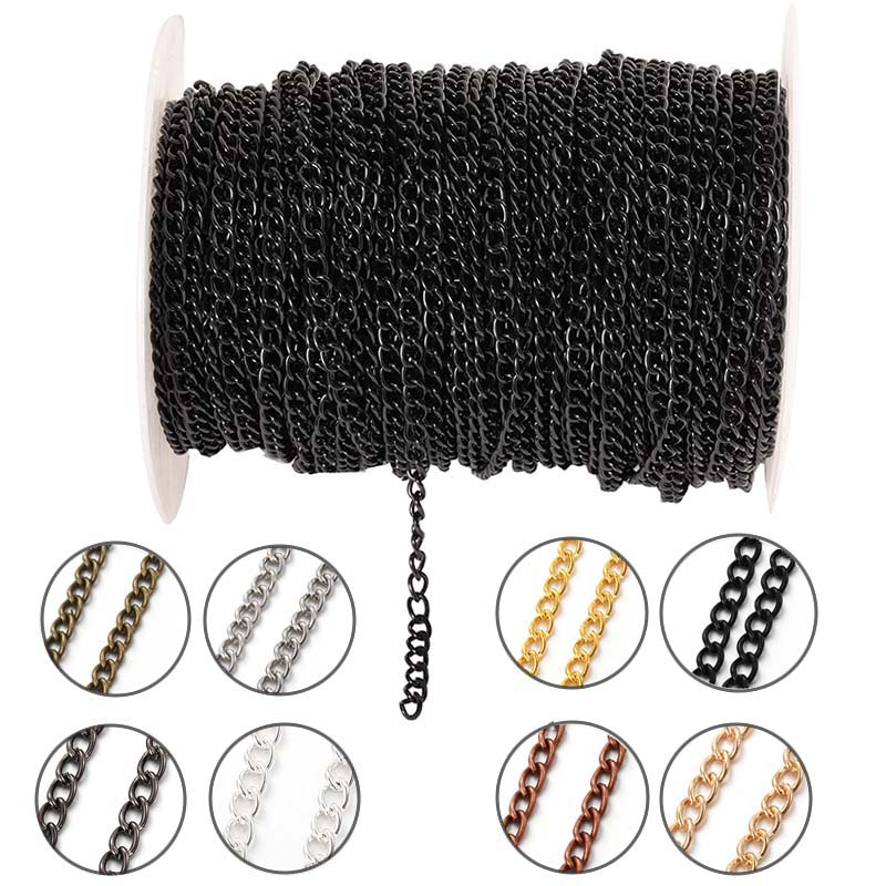 2Meter 2.5/3.5/4.5mm Rantai Lo - Body Jewelry ulasan dan harga