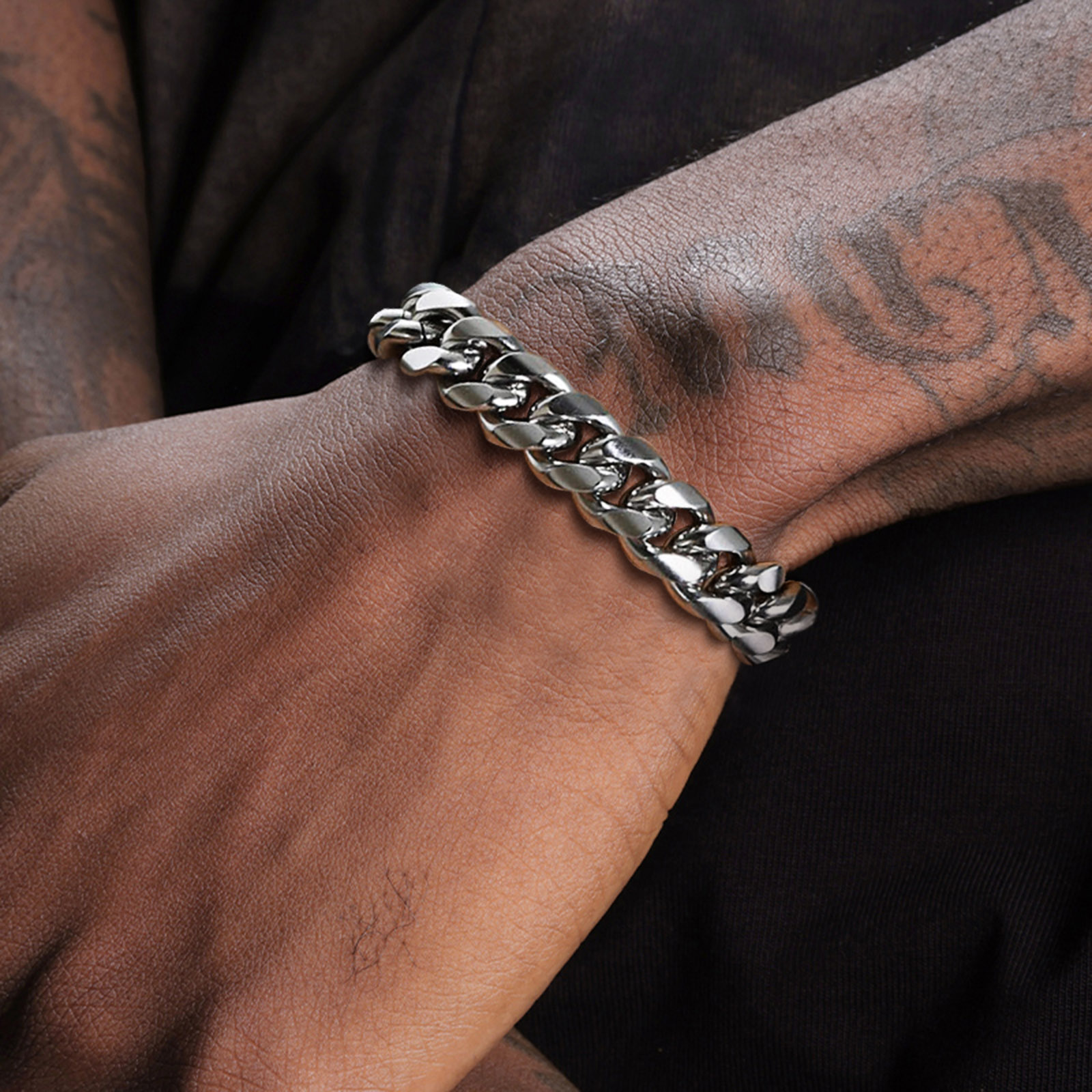 Gelang rantai untuk pria 6-12m - Cuban Link Chain 12Mm ulasan dan harga