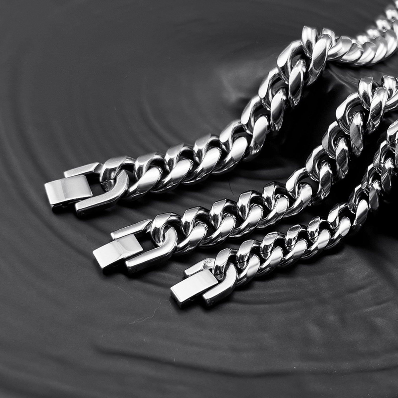 Gelang rantai untuk pria 6-12m - Cuban Link Chain 12Mm ulasan dan harga