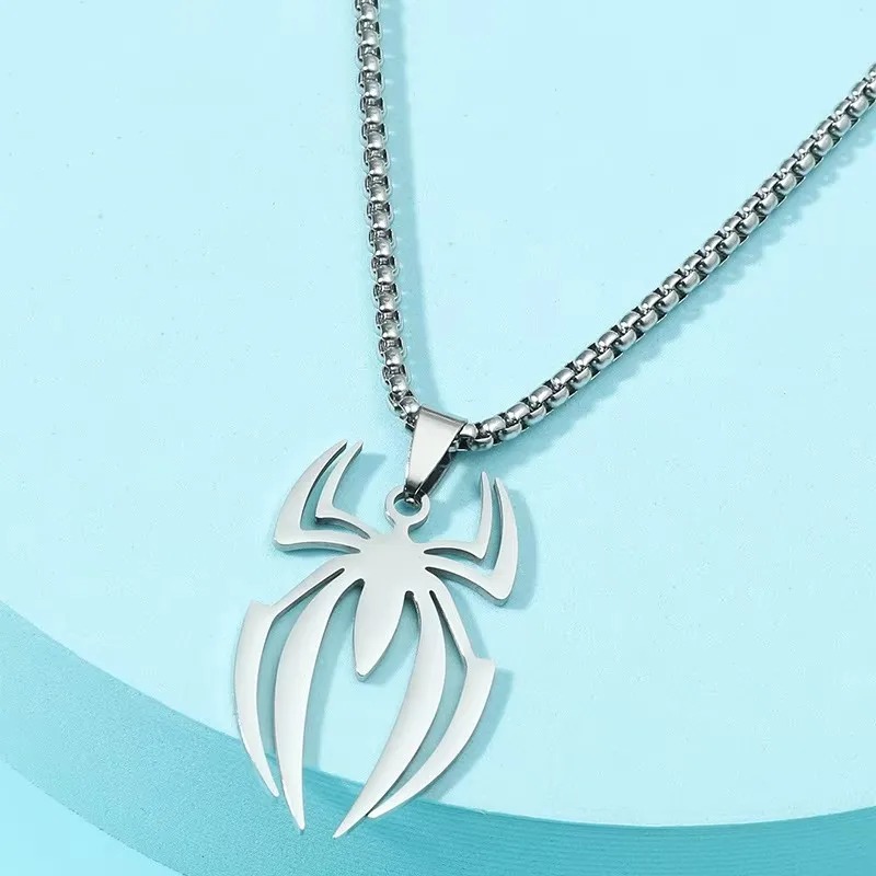 Kalung Bentuk Laba-laba Gotik  - Anime Pendant Necklace ulasan dan harga