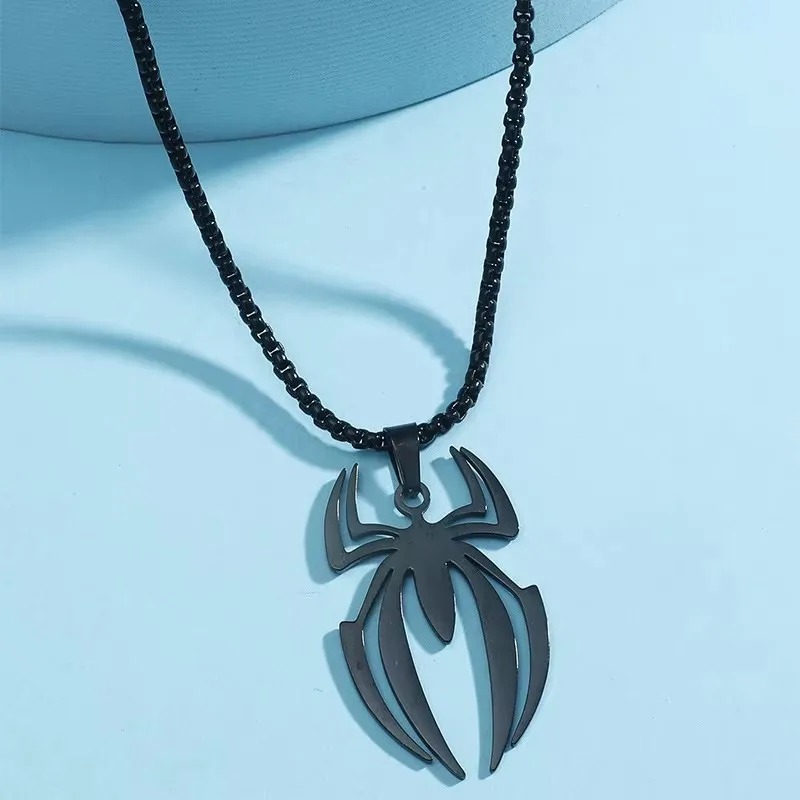 Kalung Bentuk Laba-laba Gotik  - Anime Pendant Necklace ulasan dan harga