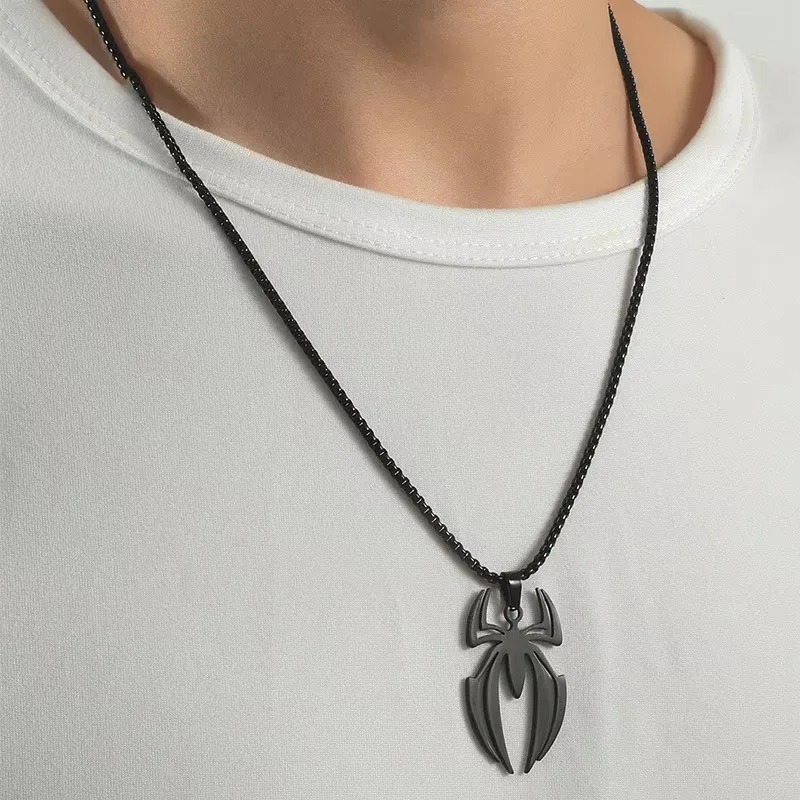 Kalung Bentuk Laba-laba Gotik  - Anime Pendant Necklace ulasan dan harga